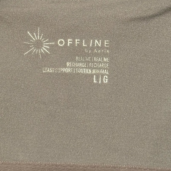 NWT Aerie Camouflage Print Crop Workout Top - Picture 8 of 10